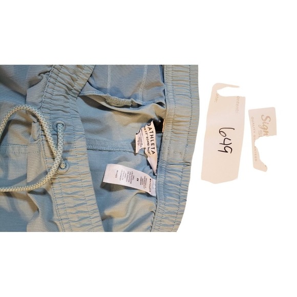 Athleta Marin 2.5" Board Short Elastic Waist Drawstring Pocket Blue XL Summer - Picture 9 of 16